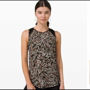 Lululemon Sculpt tank kaleidoscope athletic rare